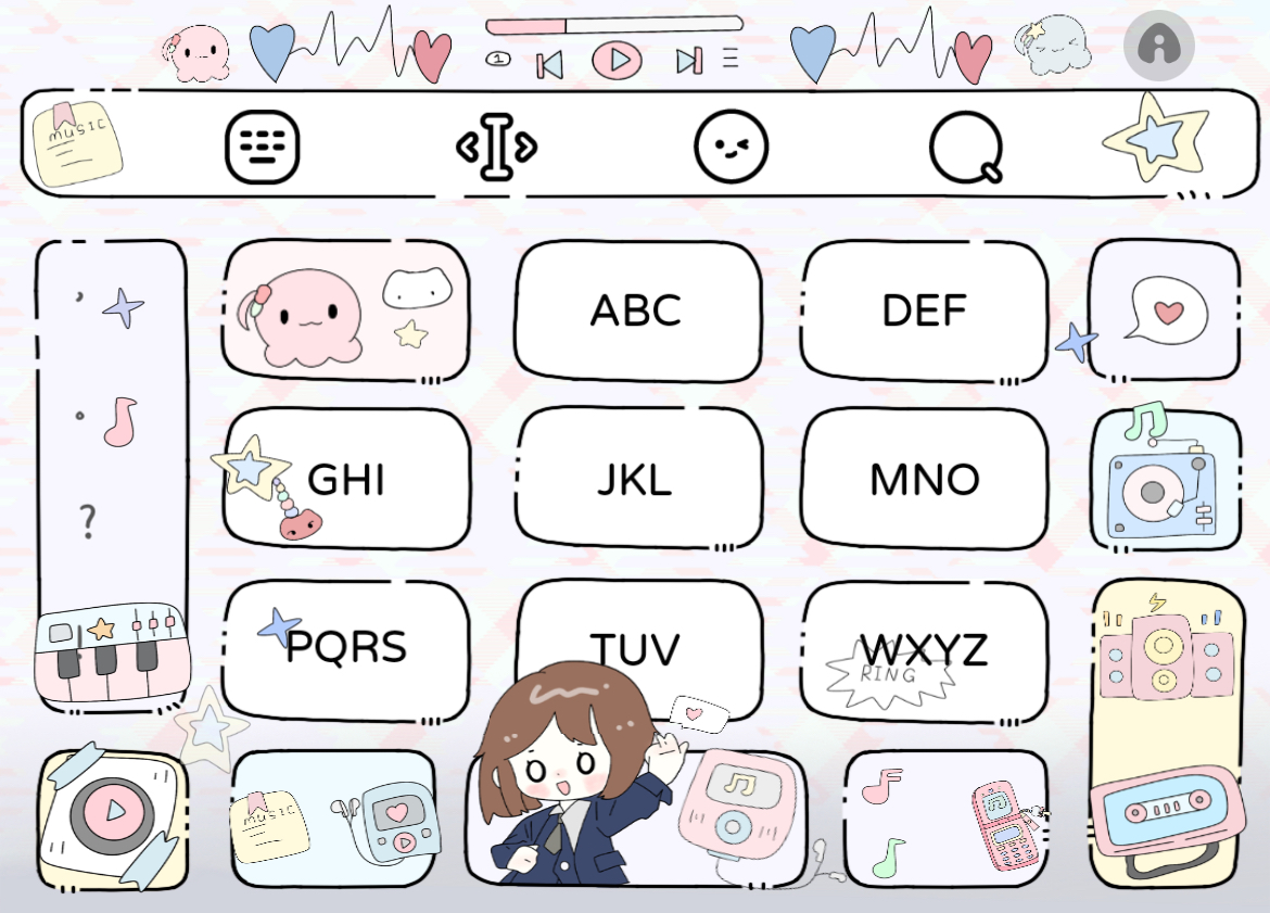 图片[4]-番薯de轻音少女-百度输入法皮肤-定制V520